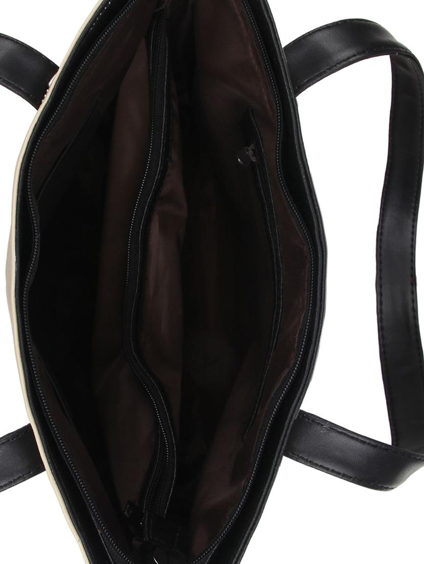 multi colored leatherette (pu) regular handbag - 15477481 - Zoom Image - 3