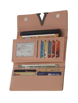brown leatherette (pu wallet - 15478049 - Standard Image - 3
