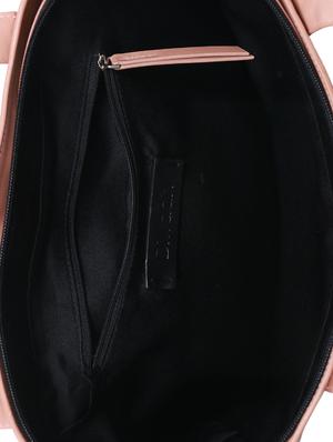 pink leatherette (pu) regular handbag - 15479057 - Standard Image - 3