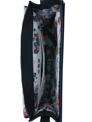 black leatherette (pu) regular sling bag - 15479069 - Standard Image - 3