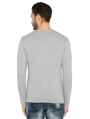 grey cotton t-shirt - 15480506 - Standard Image - 3