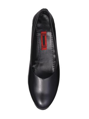 black slip on wedges - 15481136 - Standard Image - 3