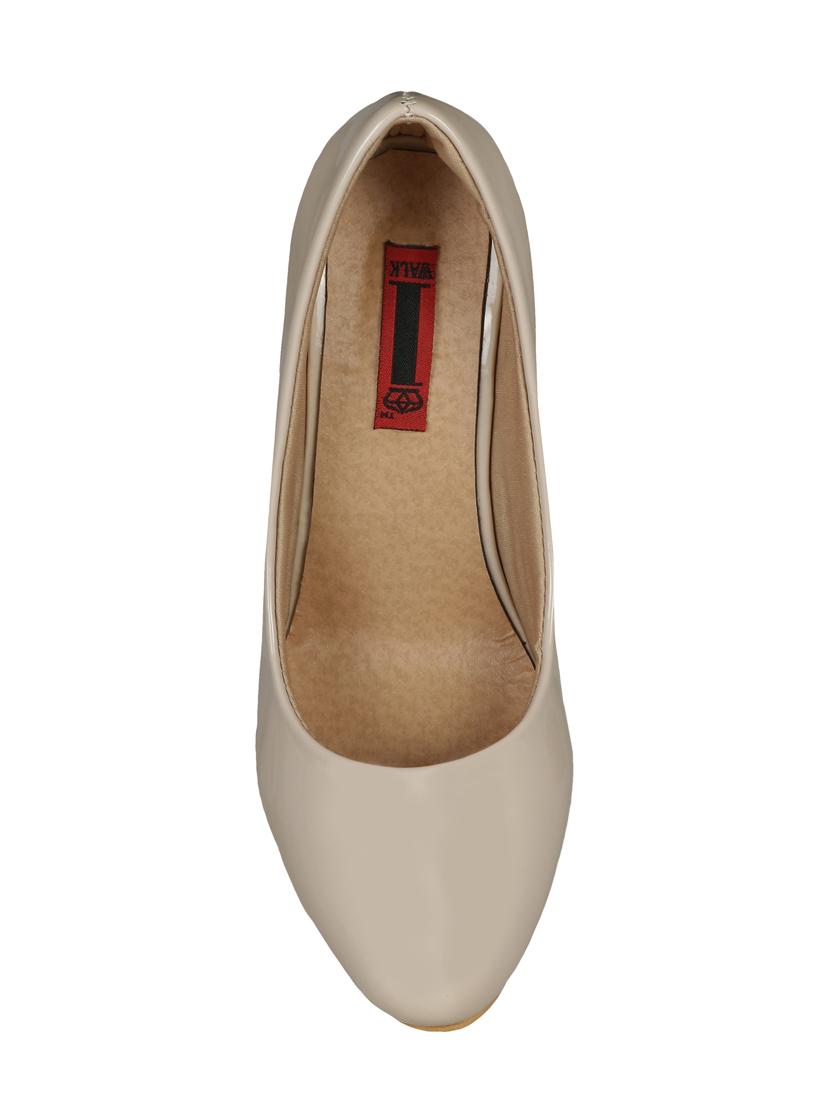 beige platforms pumps - 15481159 - Zoom Image - 3