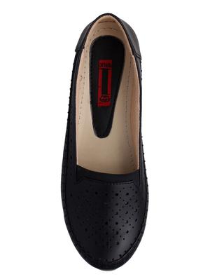 black slip on loafers - 15481171 - Standard Image - 3
