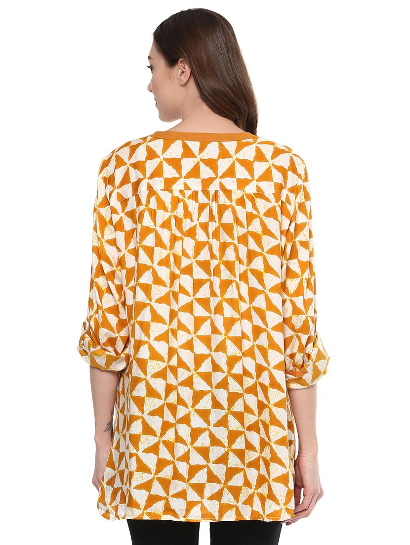 geometric print maternity tunic - 15481243 - Zoom Image - 3