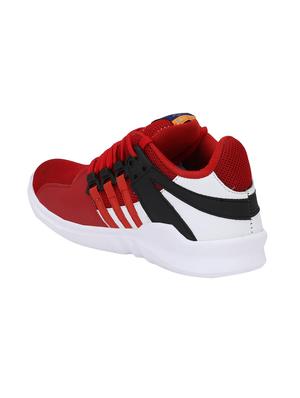 red Mesh sport shoes - 15483103 - Standard Image - 3