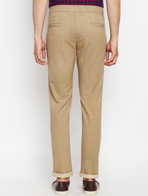 beige cotton chinos - 15483209 - Standard Image - 3