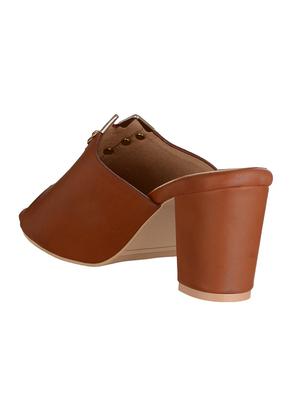tan slip on sandals - 15483677 - Standard Image - 3