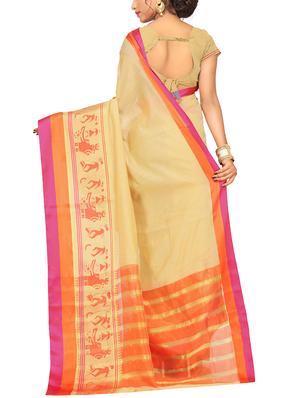 set of 2 zari bordered saree with blouse - 15484221 - Standard Image - 3