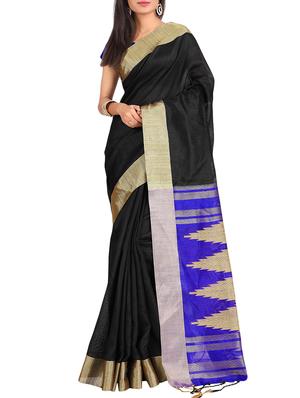 set of 2 zari bordered saree with blouse - 15484498 - Standard Image - 3