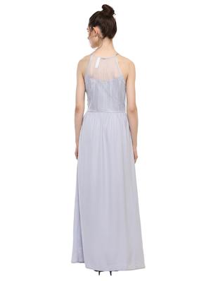 sheer back panel embellished maxi dress - 15486320 - Standard Image - 3