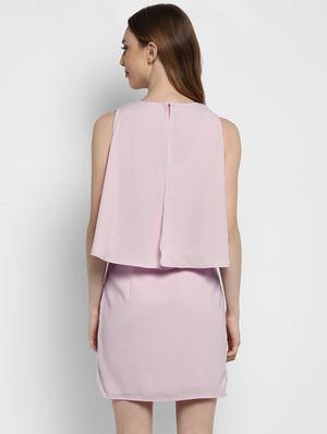 embellished armhole detail overlay dress - 15486346 - Standard Image - 3