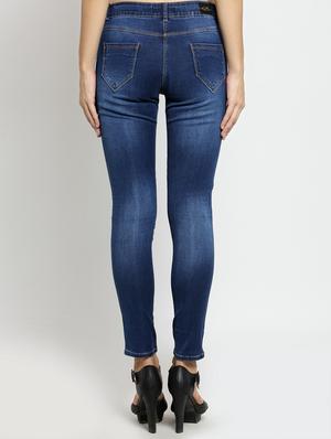 embellished stone washed jeans - 15486865 - Standard Image - 3