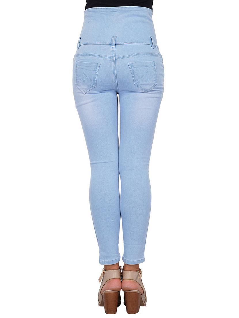 high waist distressed jeans - 15488363 - Zoom Image - 3