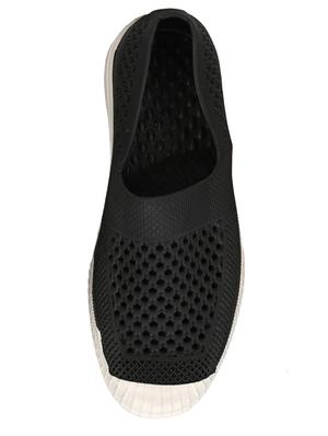 black Rubber casual slip ons - 15488594 - Standard Image - 3