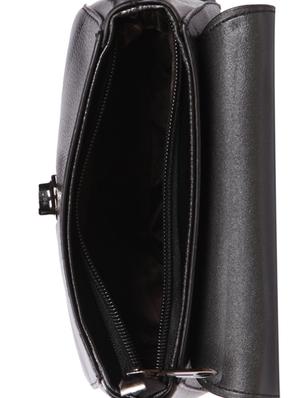 black leatherette (pu) regular sling bag - 15491095 - Standard Image - 3