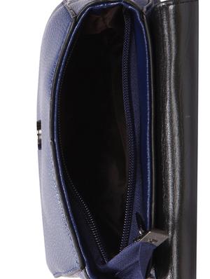 blue leatherette (pu) regular sling bag - 15491114 - Standard Image - 3