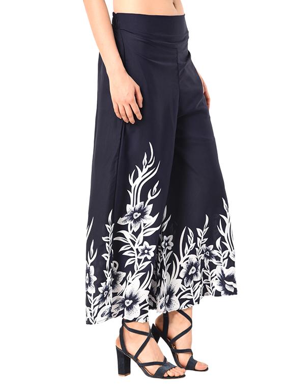 set of 2 printed flared palazzo - 15492095 - Zoom Image - 9