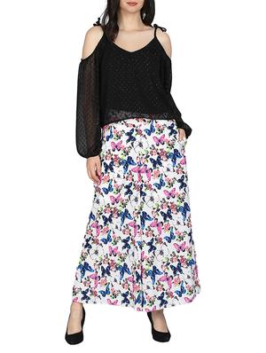 set of 2 printed flared palazzo - 15492106 - Standard Image - 6