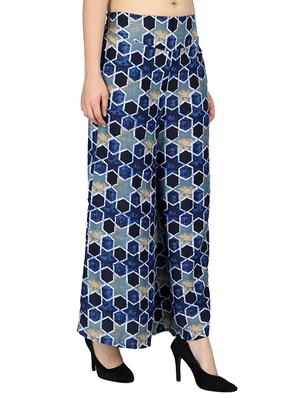 set of 2 printed flared palazzo - 15492118 - Standard Image - 9