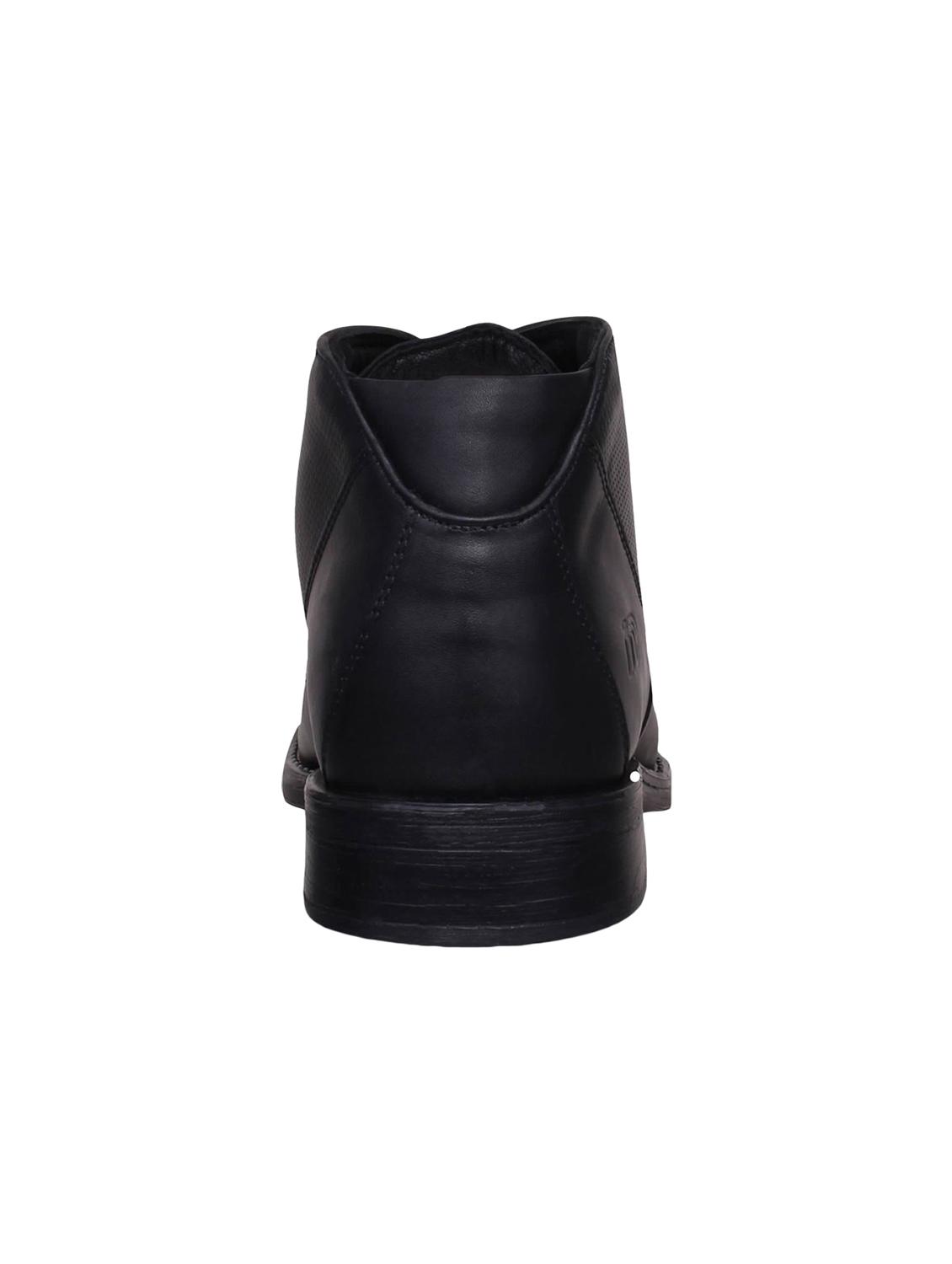 black Leather low ankle derby - 15492612 - Zoom Image - 3