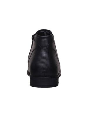 black Leather slip on boots - 15492618 - Standard Image - 3