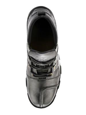 grey Leather low ankle boots - 15492620 - Standard Image - 3