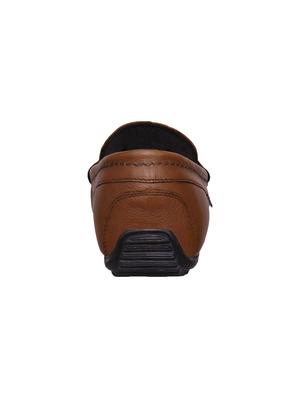 tan leather slip on loafers - 15492644 - Standard Image - 3