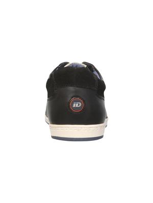 black Leather lace up sneakers - 15492756 - Standard Image - 3