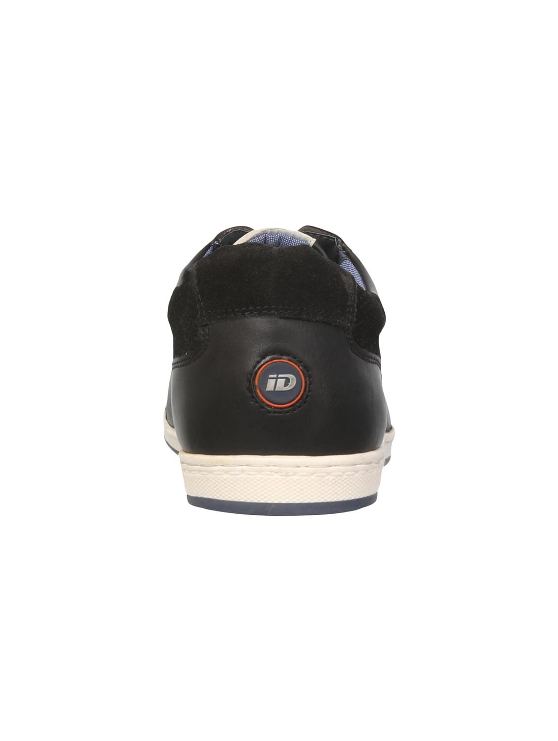 black Leather lace up sneakers - 15492756 - Zoom Image - 3