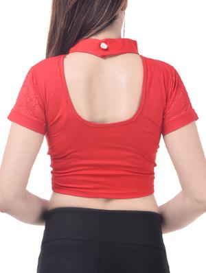 Embroidered Stitched blouse - 15494110 - Standard Image - 3