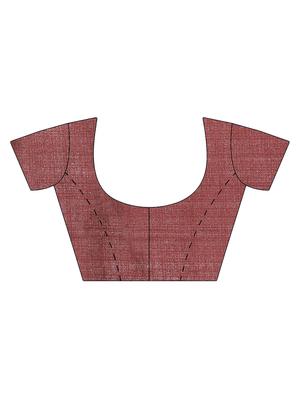 stripes bordered printed saree with blouse - 15494206 - Standard Image - 3