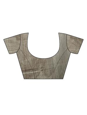 Geometrical printed saree with blouse - 15494218 - Standard Image - 3
