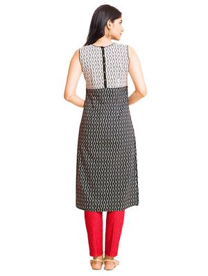 Straight printed kurta - 15494751 - Standard Image - 3
