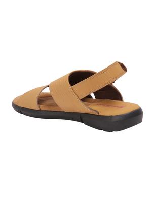 red chief brown Leather back strap sandals - 15495211 - Standard Image - 3