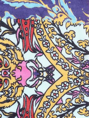yellow wool stole - 15495407 - Standard Image - 3