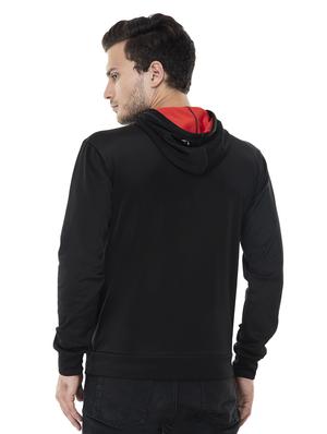black fleece sweatshirt - 15495540 - Standard Image - 3