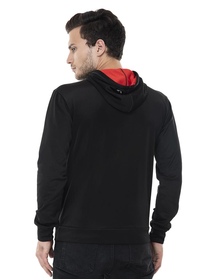 black fleece sweatshirt - 15495540 - Zoom Image - 3