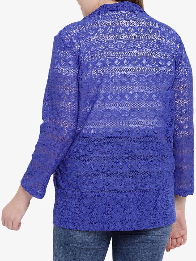 Crocheted plus shrug - 15495547 - Zoom Image - 3
