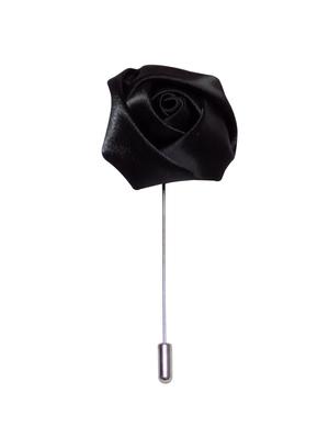 blue micro fiber tie with lapel pins - 15495571 - Standard Image - 3