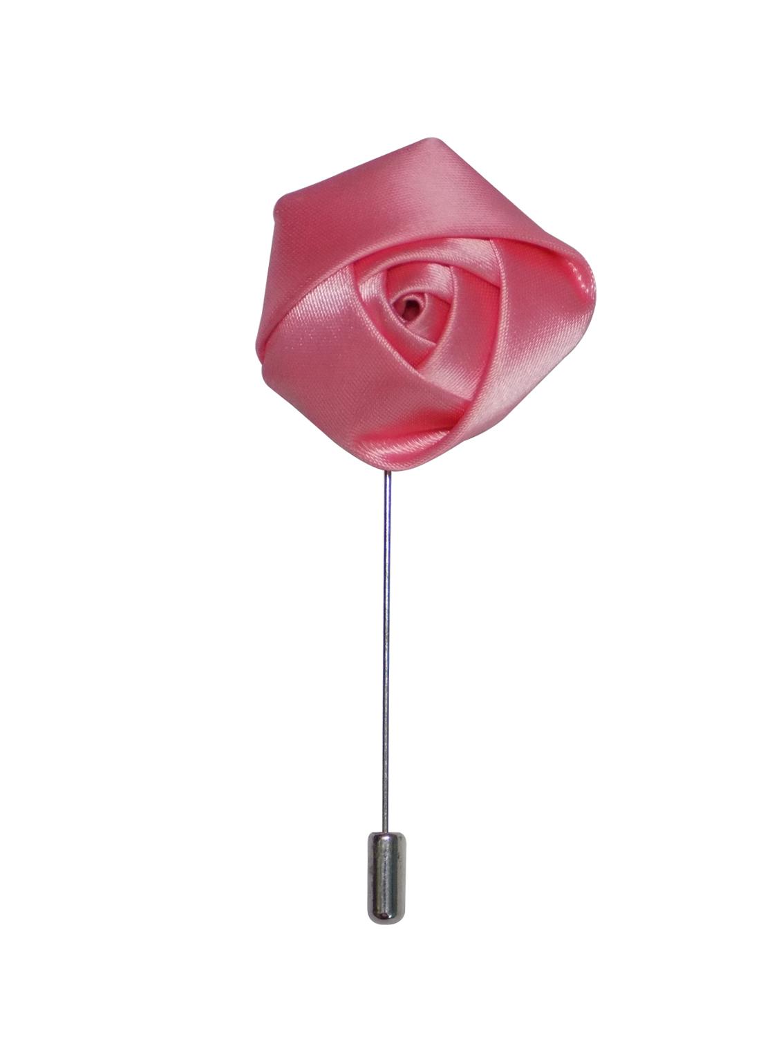 pink micro fiber tie with lapel pins - 15495579 - Zoom Image - 3