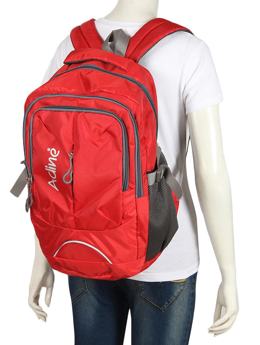 red polyester backpack - 15495878 - Zoom Image - 6