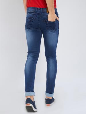 blue denim washed jeans - 15496158 - Standard Image - 3