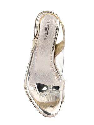 gold back strap wedges - 15496564 - Standard Image - 3