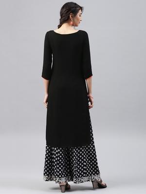 Printed straight kurta - 15496830 - Standard Image - 3