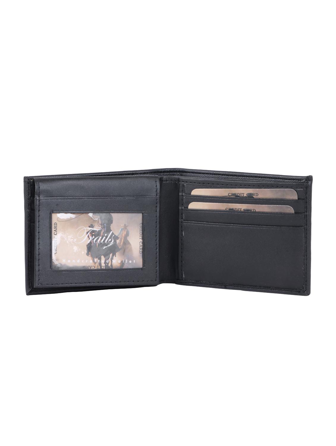 black leather wallet - 15497319 - Zoom Image - 3