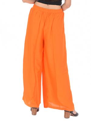 drawstring waist flared palazzo - 15497371 - Standard Image - 3