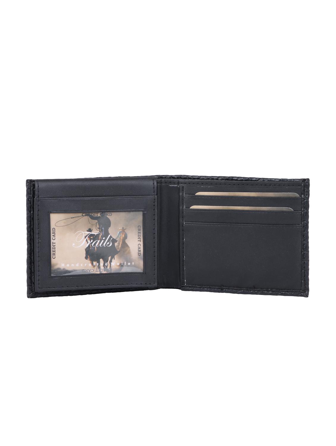 black leather wallet - 15497404 - Zoom Image - 3