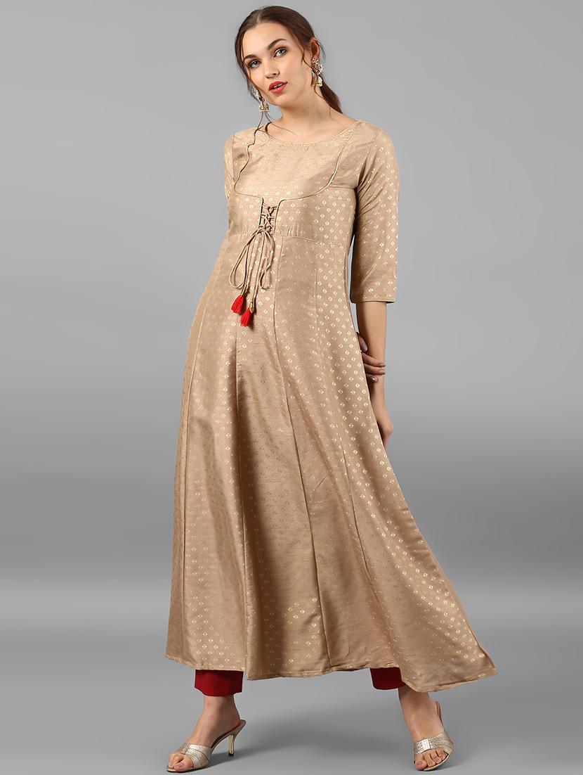 women's flared kurta