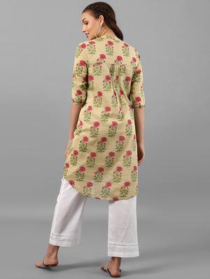 Pintucks a-line kurta - 15497447 - Standard Image - 3